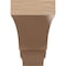 Ekena Millwork 4"W x 24"D x 8"H Thin Asheboro Rough Cedar Woodgrain TimberThane Corbel, Primed Tan CORUR04X24X08ASHRCPR - alternate 2